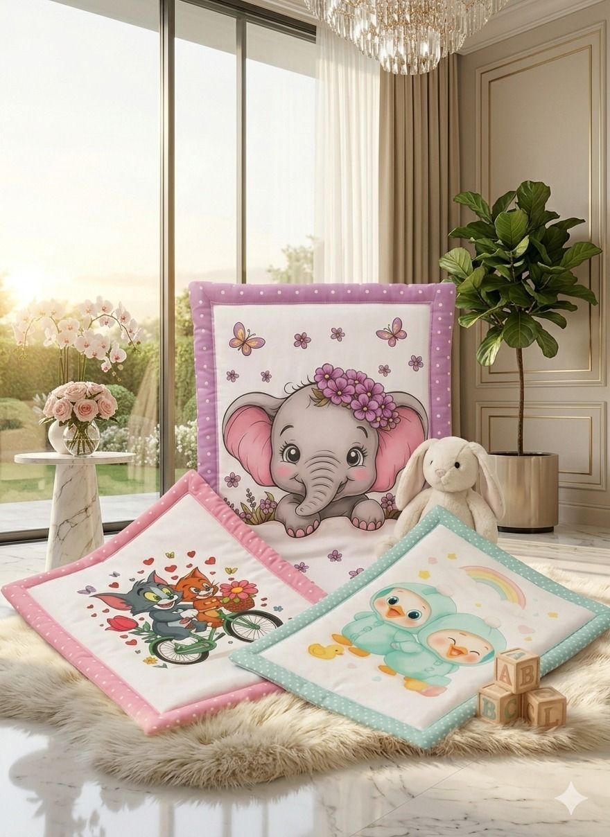 zivora kids Cartoon Comfort Mat Pack of-3-picture-28