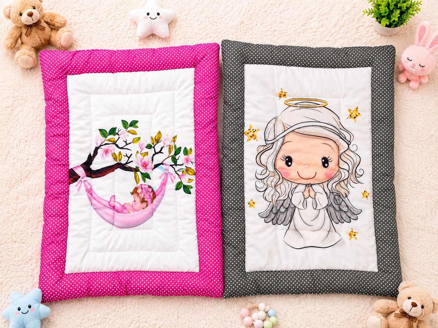 Baby Sleeping Mattress for Newborn Soft Cotton Godadi Pack of 2-image-38