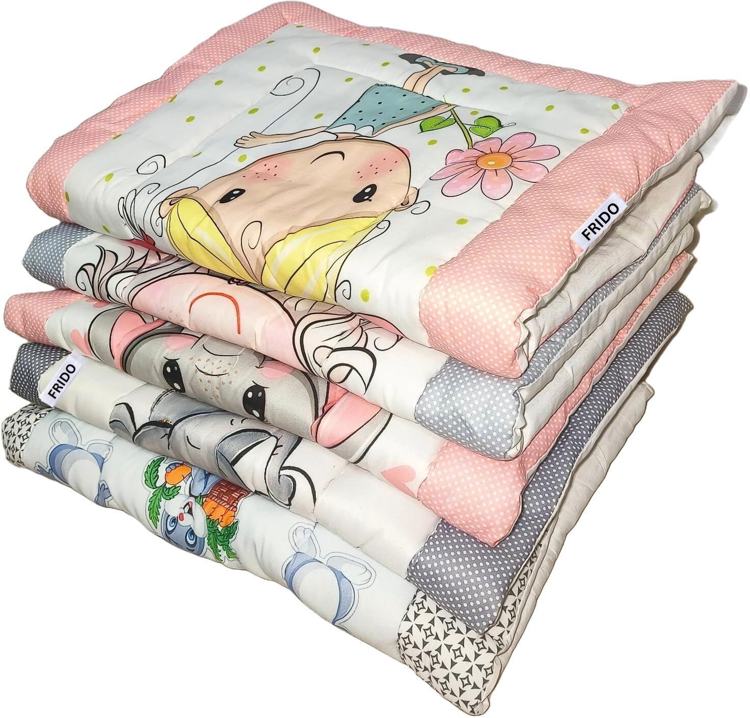 New Born Baby Bed Mattress,Godari, set of 5 Design is Vary-image-31