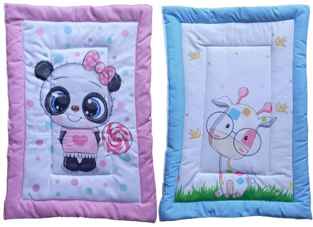 Baby Bedding Set Soft Cotton Mattress Pillow Bolster Infant Sleeping Bed-image-42