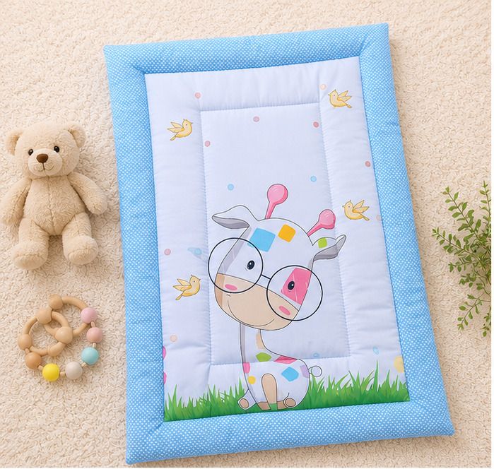 vanray fashion Baby Mattress Jiraff Desing Soft Washable Bedding Pack OF 1**-picture-21