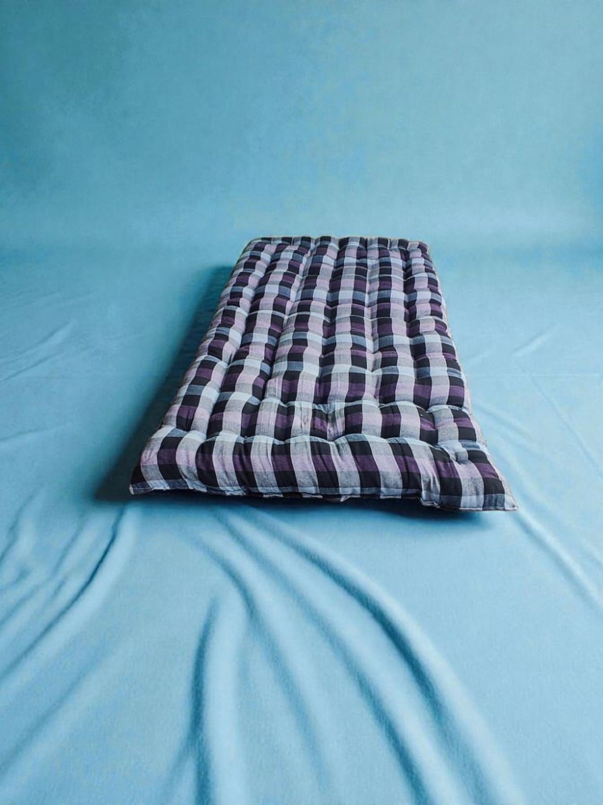 Single bed mattress 3×6 ft 100% cotton filled material-image-38
