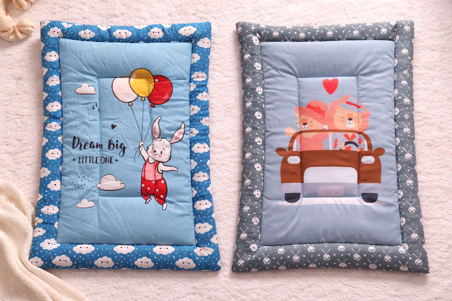 baby rumpes Baby Sleeping Mattress for Newborn | Soft Cotton Baby Bed/Godadi Combo Pack of 2-picture-18