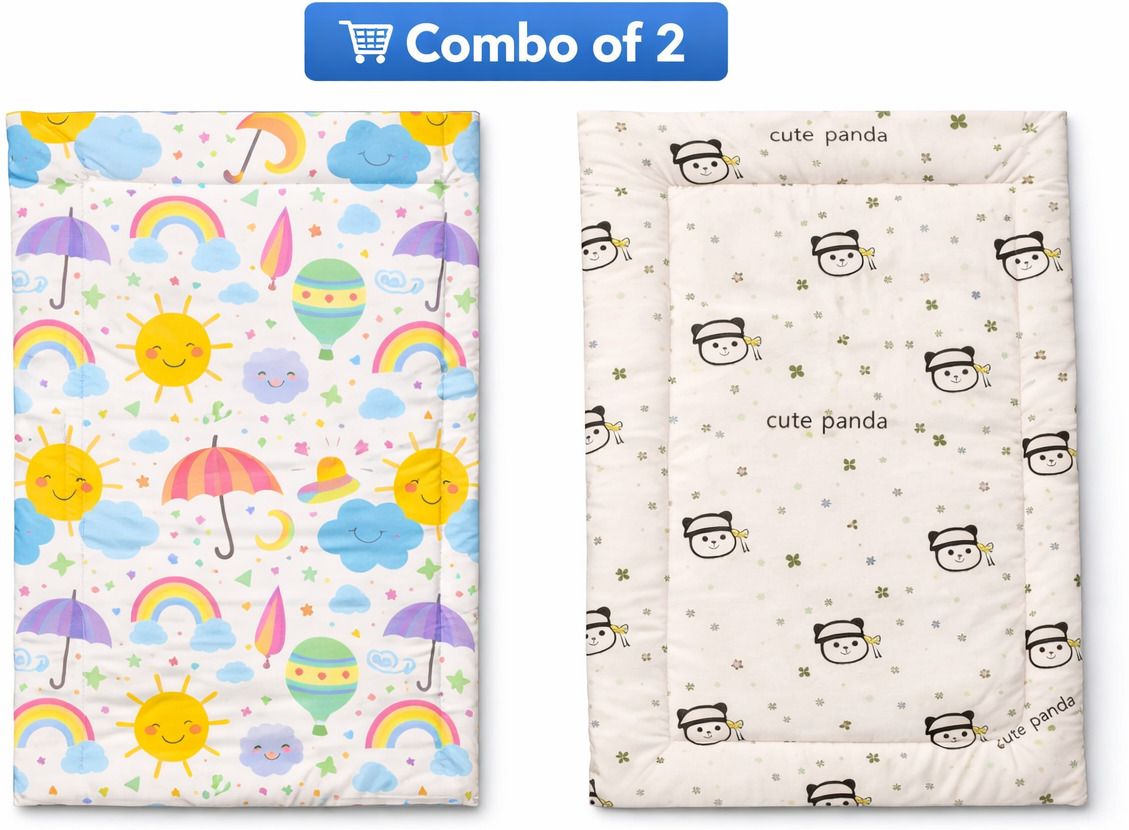 Baby Godadi Combo of 2 (20×30 Inch) | Soft Cotton Godari Mattress for Kids-image-10