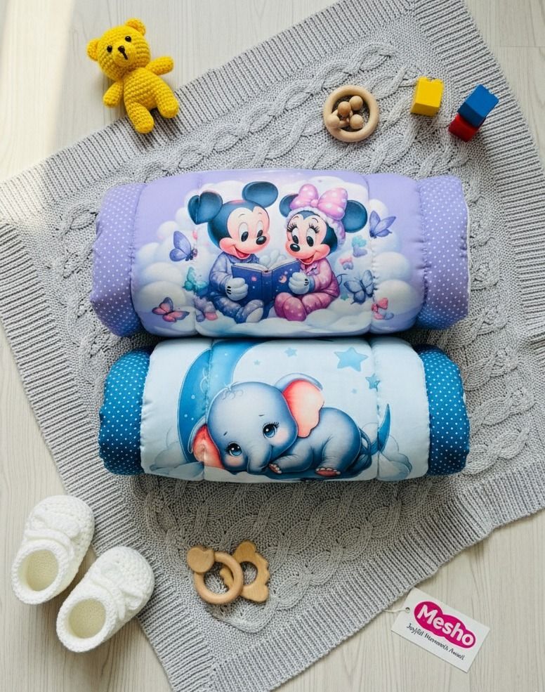 zivora kids Pure Cotton 2-Pc Baby Mattress Bundle - Soft & Cozy for Newborns to Toddlers-picture-27