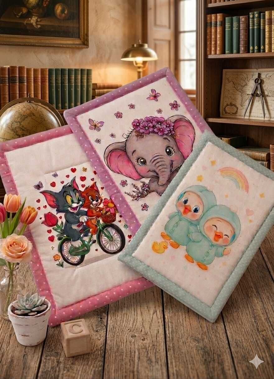 zivora kids Happy Cartoon Sleep Mattress Pack of-3-picture-47