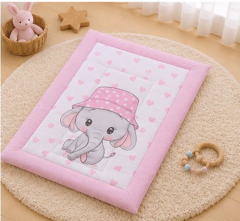 vanray fashion Baby Mattress Elephant Hart Desing Soft Washable Bedding Pack OF 1**-picture-20