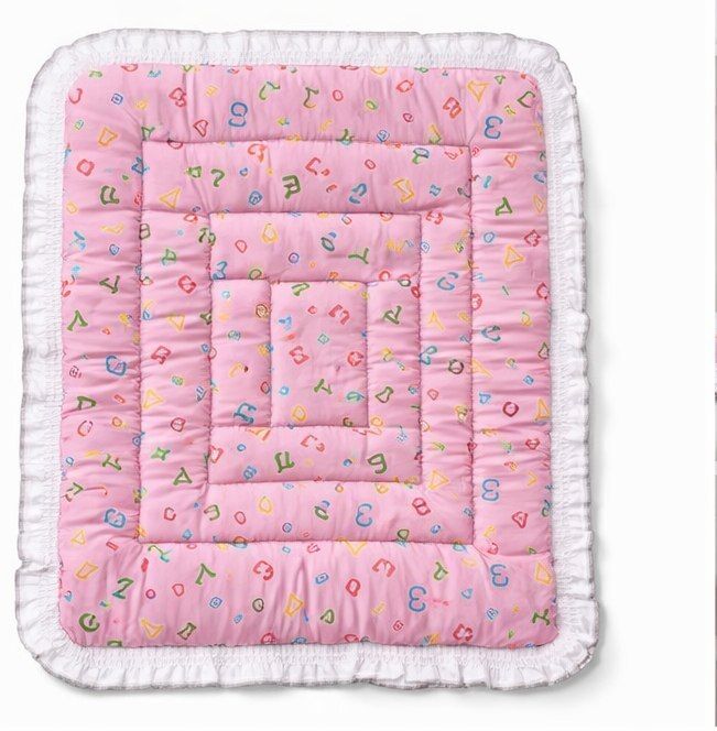 vanray fashion Quilted Baby Mattress with Safety Borders for Newborn-picture-26