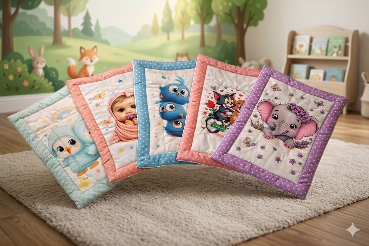 zivora kids Ultra Comfort Baby Dry Sheet Mattress Pack of-5-picture-35