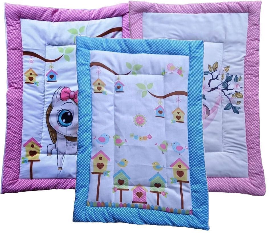 Soft Cotton Bedding with Birdhouse & Cartoon Prints-image-28
