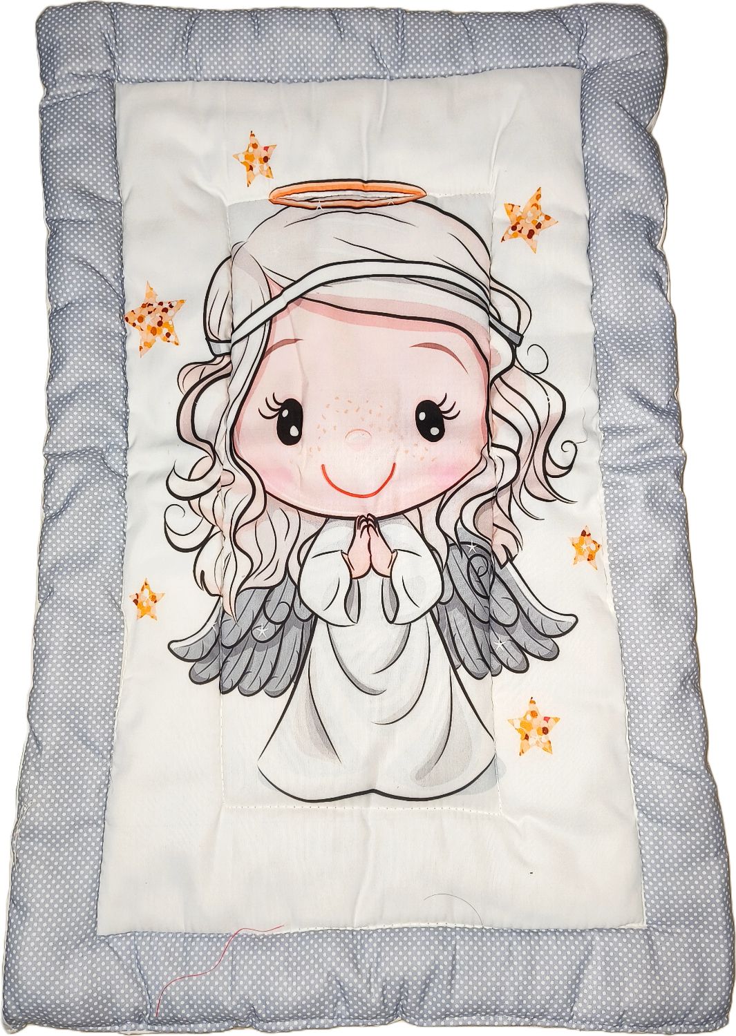 New Born Baby Godadi Set,Godari,Cradle Bed, Baby Sleeping Mattress (Multicolor) 30*20 Inch Cotton Soft Baby Sleeping Mattress Pack Of 5 Set Design vary from Image-image-21