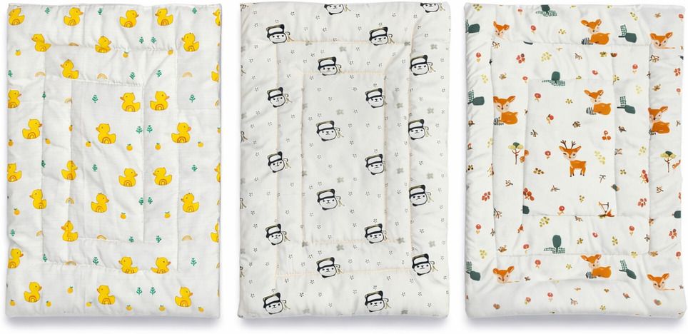 yatanto creation New Born Baby Godadi Pack of 2 Combo Cotton Soft Baby Sleeping Mattress Duck & Panda & deer Design-picture-26