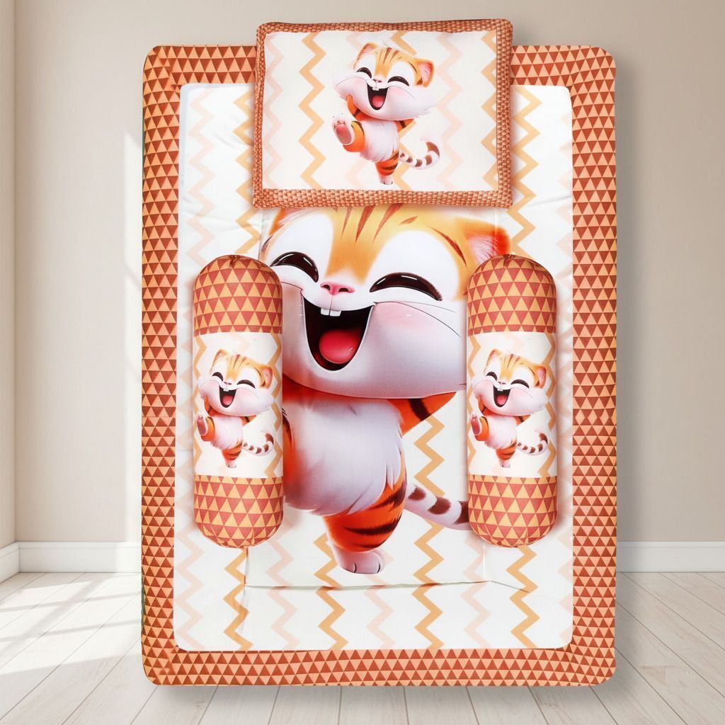 Soft Cotton Baby Sleeping Mattress with Colorful Print Design-image-33