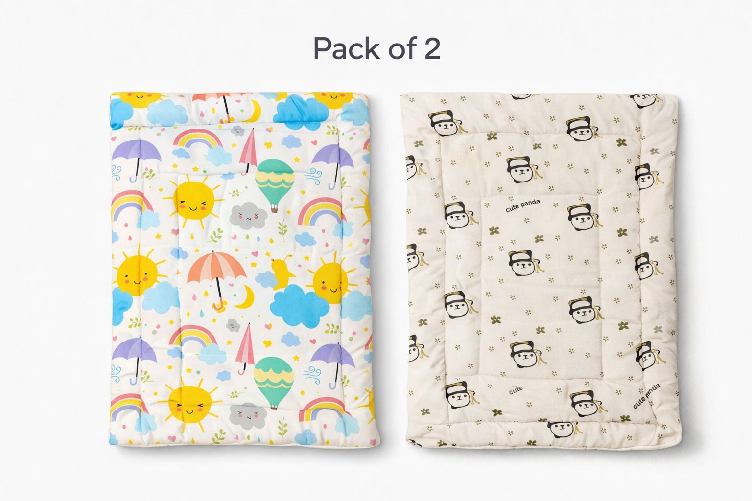Premium Baby Godadi Combo (Pack of 2) | Foldable, Washable Baby Bedding Set-image-9