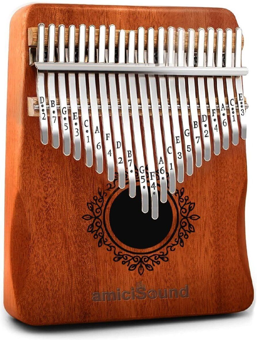 Wild Cherry Wood Mbira-image-1