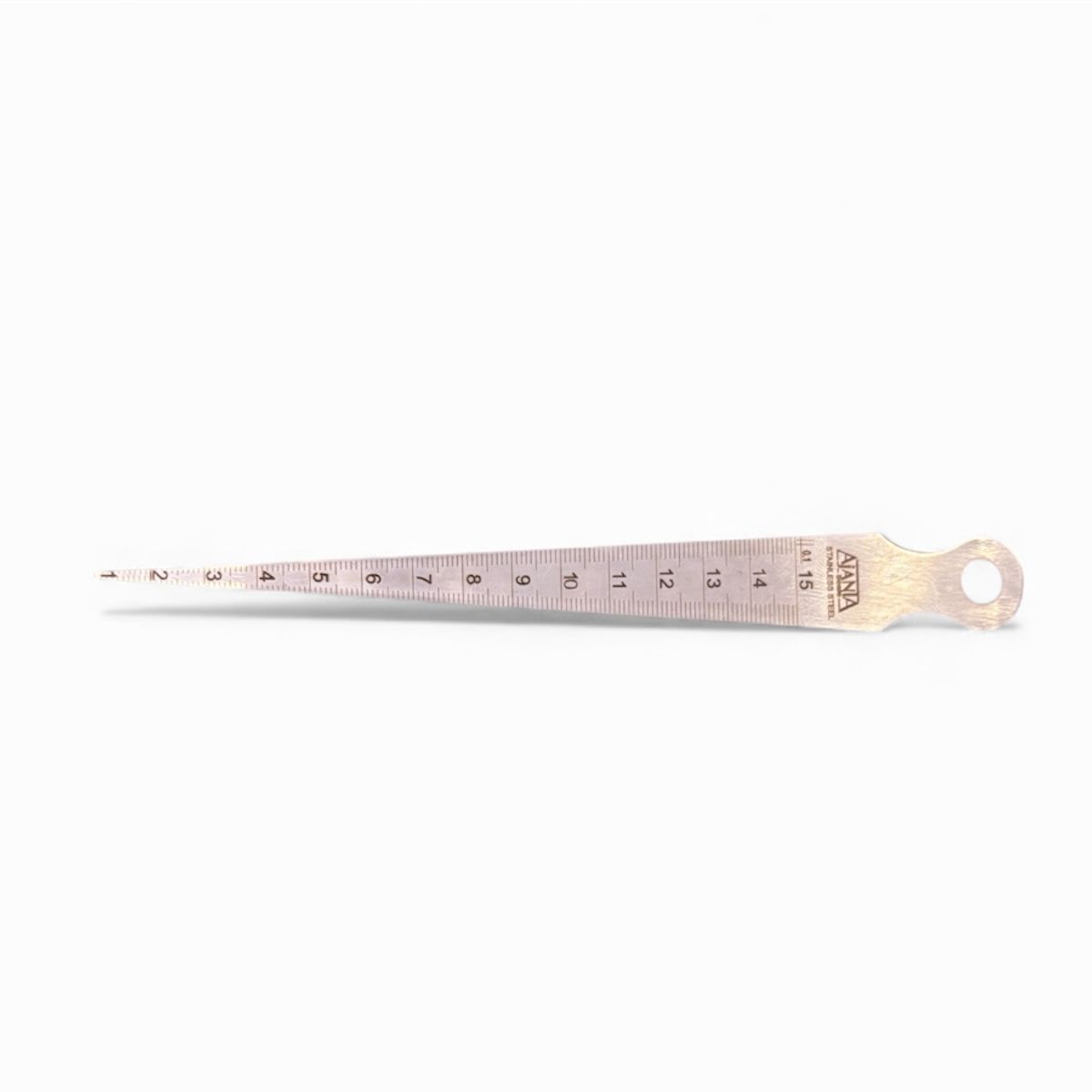 nityaecommerce 1-15 MM Stainless Steel Taper Gauge Hole Size Gauge Bore Gauge - Pack of 1 Bore Gauge-picture-35