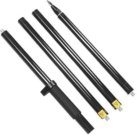 gsi DGPS, Total Station, 4 Sections Carbon Fiber Survey Poles With Soft Case. Height Gauge-picture-14