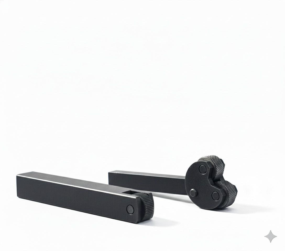 sttar Lathe Knurling Tool Set – Single Knurl + Double Head Pivot Knurler Hole Gauge-picture-42