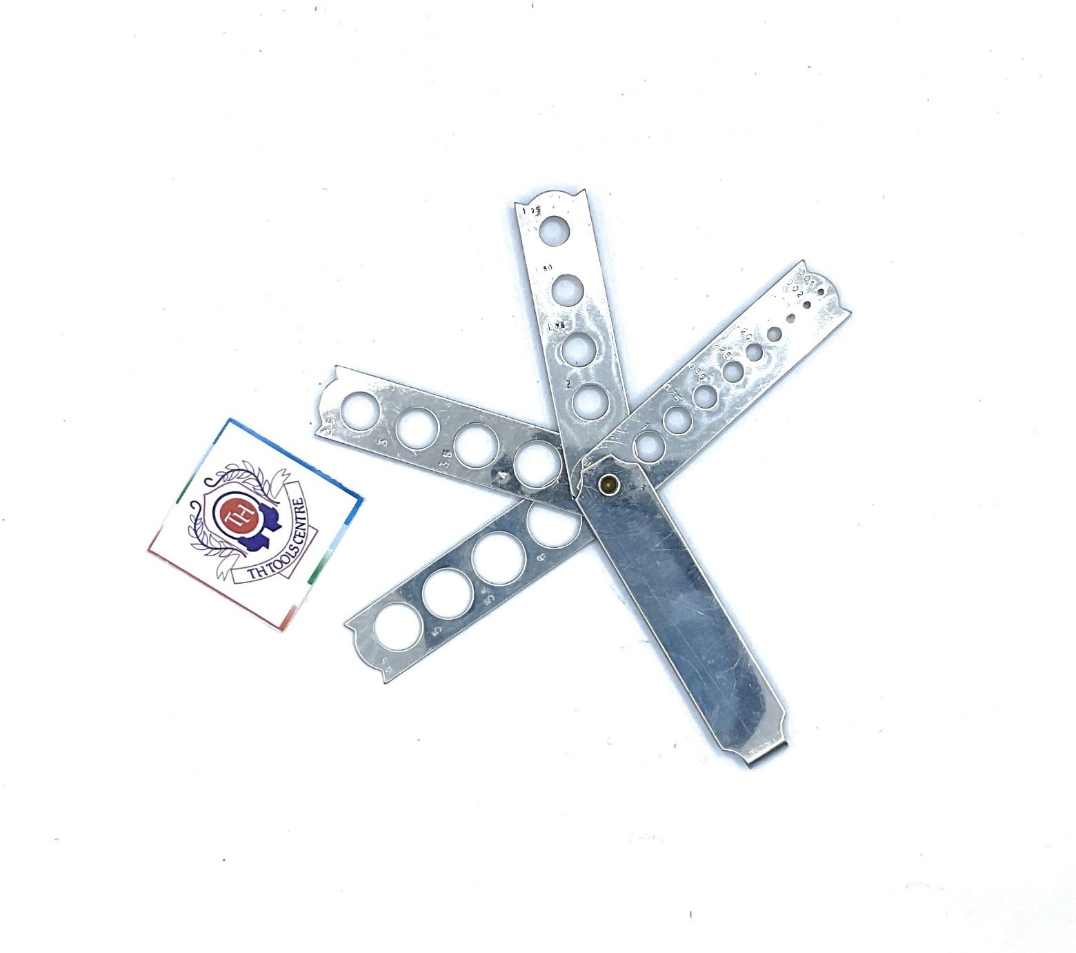 t h tools centre "Craft Jewellers' Measure Tool - Diamond Gemstone 4 Arm Fan Gauge Ring Gauge-picture-35