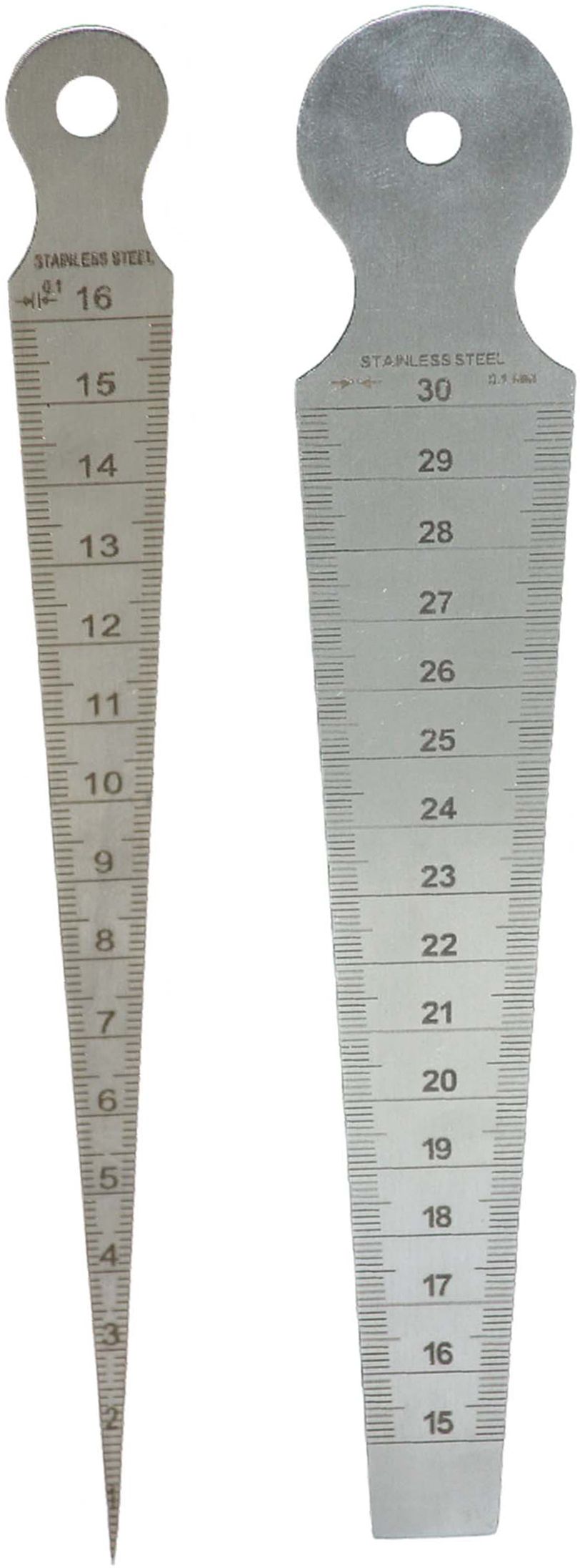 aaisha crafts Bore Gauge/Taper Gauge 1-16mm & 15-30mm – Stainless Steel Welding Taper Gauge Bore Gauge-picture-31