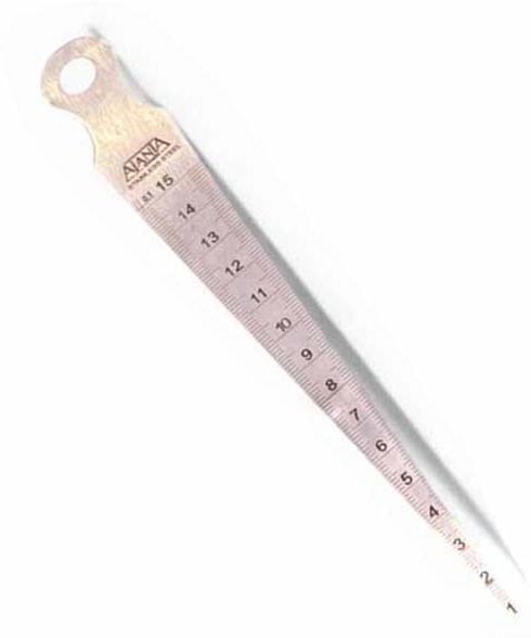 a&s toolshop Bore gauge/1-15mmInch Stainless Steel GaugeInch&Metric FeelerGapHole MeasureTool Bore Gauge-picture-45
