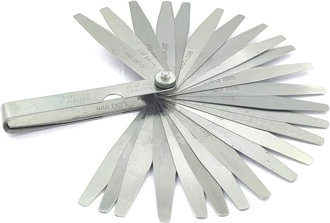genmach Feeler Gauge Metric Size Precision Multi Blades Hand Tool Lathe (20 Blades) Ring Gauge-picture-27