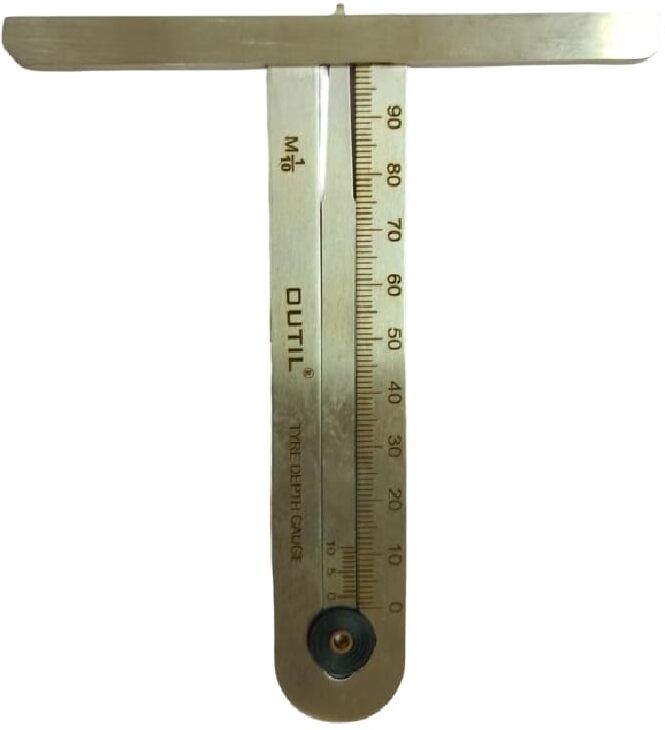 outil Stainless Steel Tyre Tread Depth Gauge 0–100mm | Manual Tyre Measuring Tool Height Gauge-picture-16
