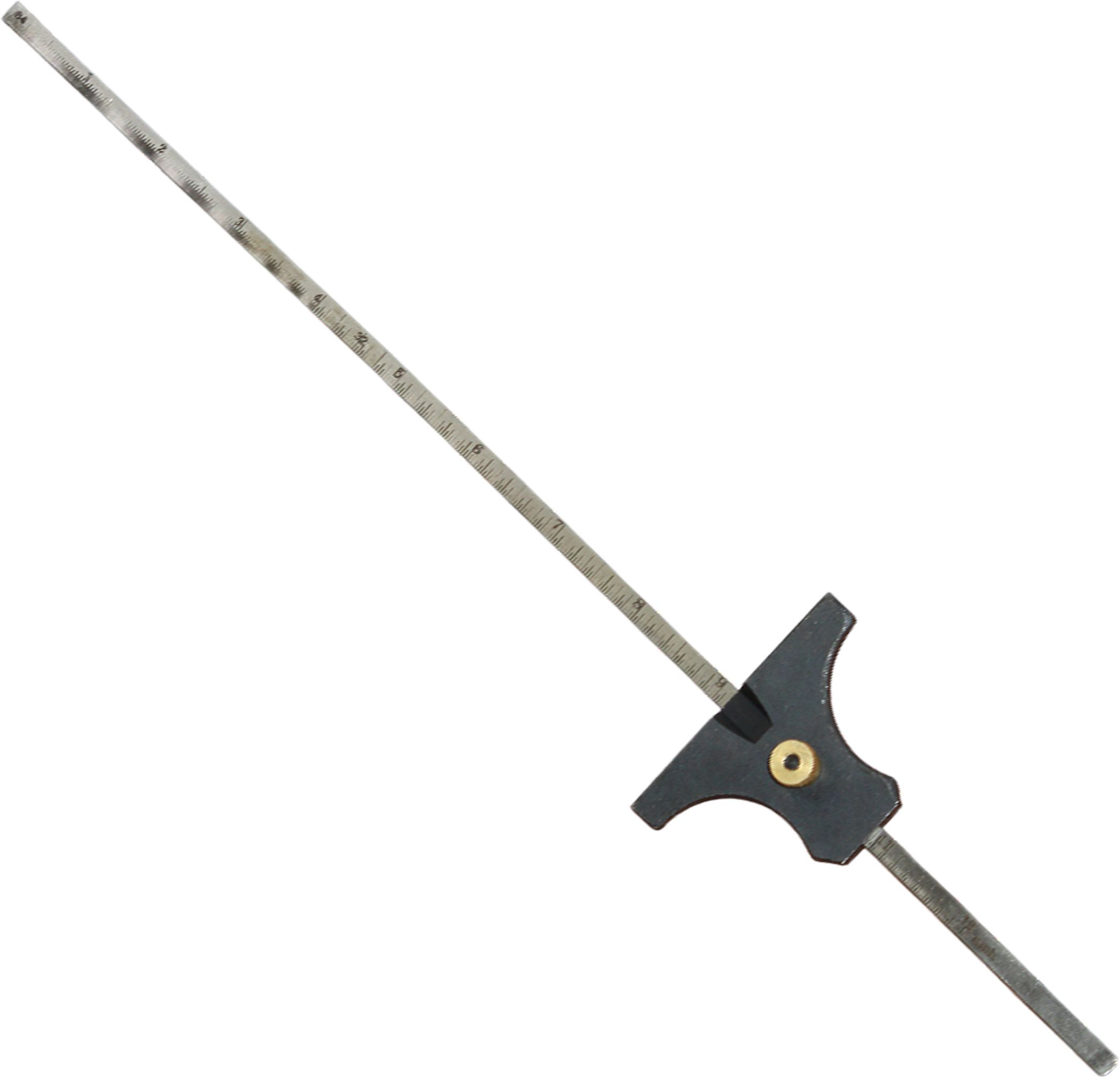 aaisha crafts Stainless Steel Depth Gauge 12-Inch (300mm) – Industrial Measuring Tool Bore Gauge-picture-10
