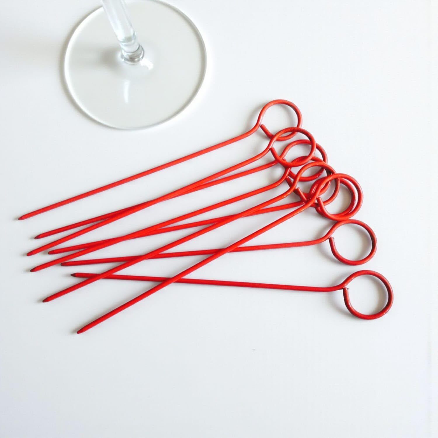 halberg Survey Chain Pin Set 10 PCS – Heavy Duty Steel Arrows Pin Gauge-picture-45