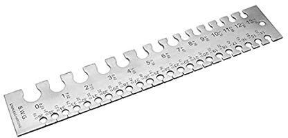 a&s toolshop WIRE GAUGE RECTANGULAR Snap Gauge image 1