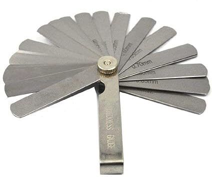 genmach FEELER GAUGE 26 BLADES 0.03 TO 1.00mm WITH HIGH ACCURACY Marking Gauge Radius Gauge-picture-29