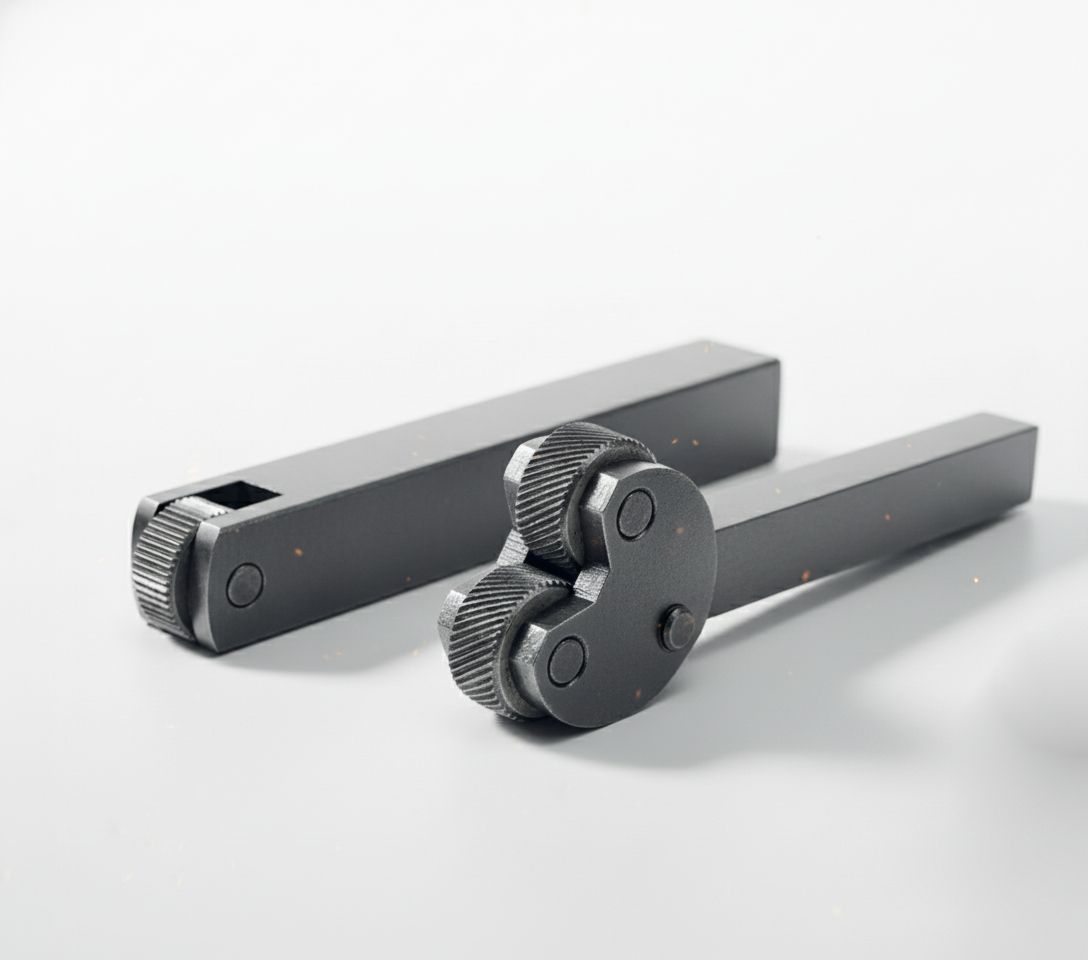 samenx tools Knurling Tool Set of 2 Single Knurl Tool + Pivot Head Double Knurling Tool Pin Gauge-picture-48