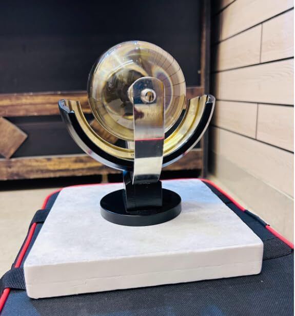 mssi Sunshine Recorder, Glass Sphere on Marble Base, Meteorological Instrument Height Gauge-picture-15
