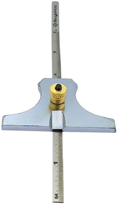 buyohlic 6" (150mm) Depth Engineering Gauge Metric & Imperial Standard (Silver) Snap Gauge-picture-20