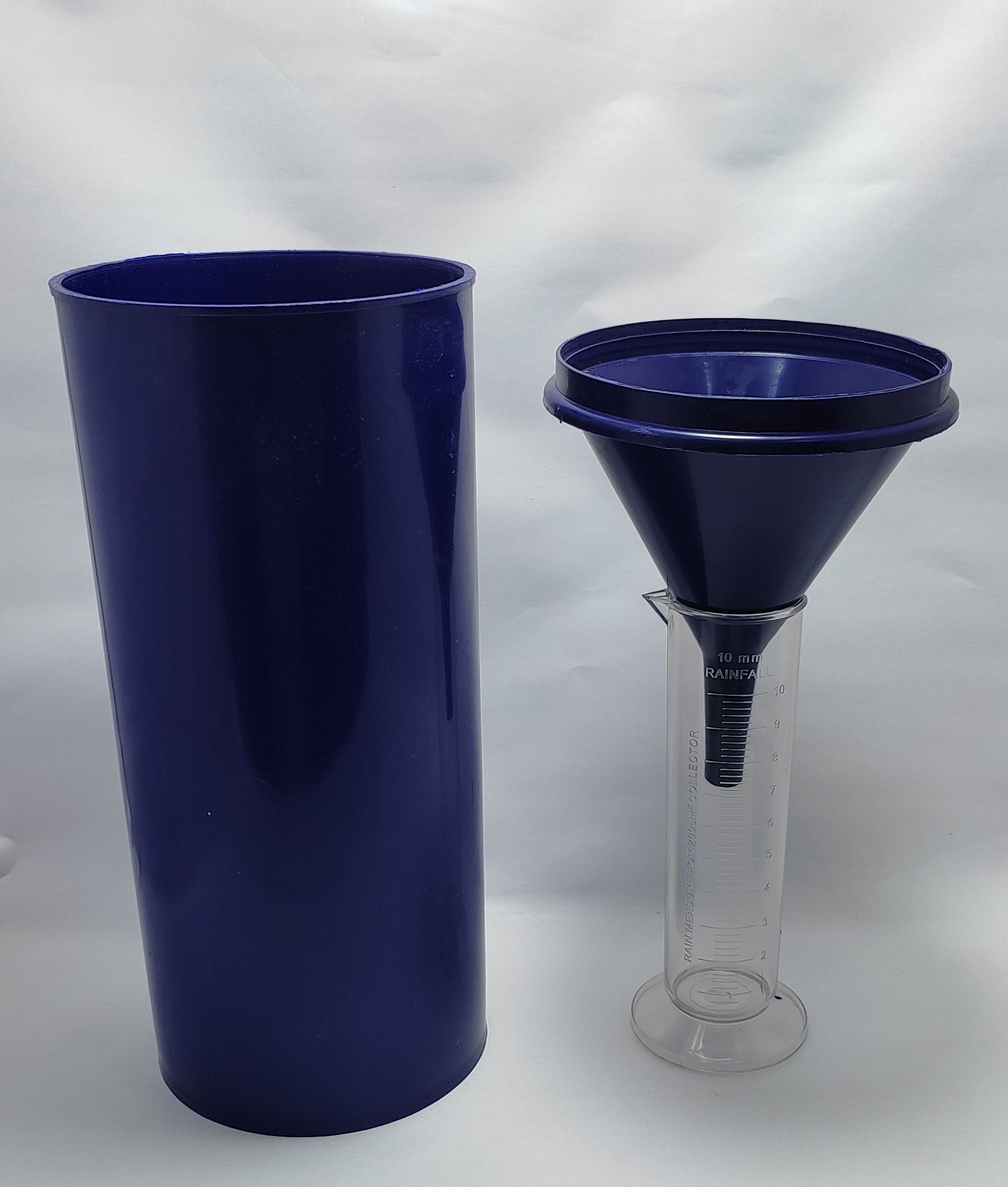 Rain Gauge Cylinder (Complete) 10MM Rainfall Rain measure for 200cm2 Collector Radius Gauge