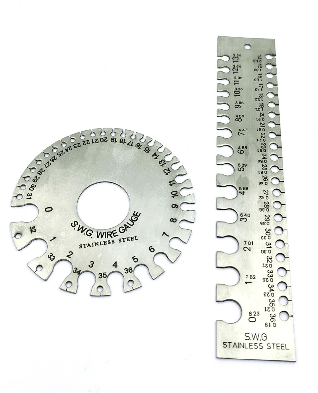 buyohlic SWG Round & Rectangular Gauge Metal Wire Sheet Thickness Diameter Gauge Radius Gauge-picture-21