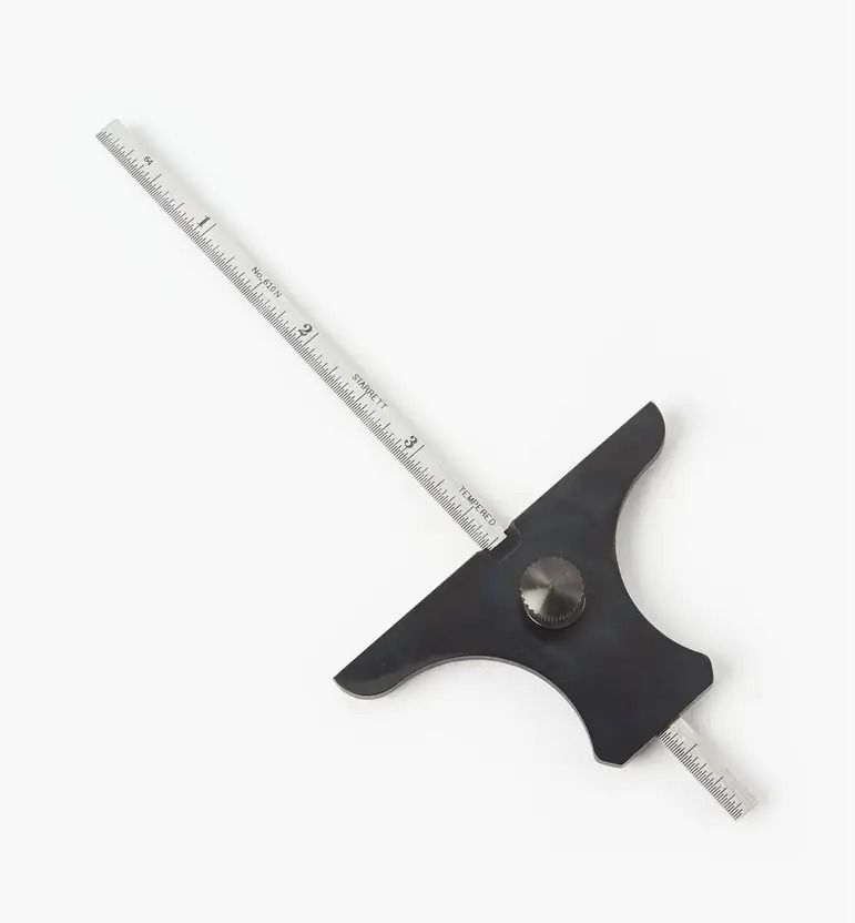 toolbux Depth Gauge 6 Inch (150mm) | Stainless Steel Precision Measuring Tool Height Gauge-picture-14