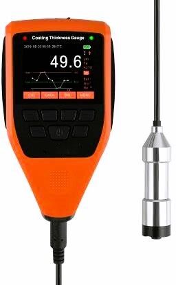 kirti ndt COATING PAINT THICKNESS GAUGE With Color Display and external probe Height Gauge-picture-41