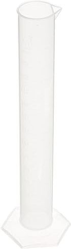halberg 250 ml Laboratory Measuring Cylinder – Transparent Graduated Glass Cylinder Height Gauge-picture-47