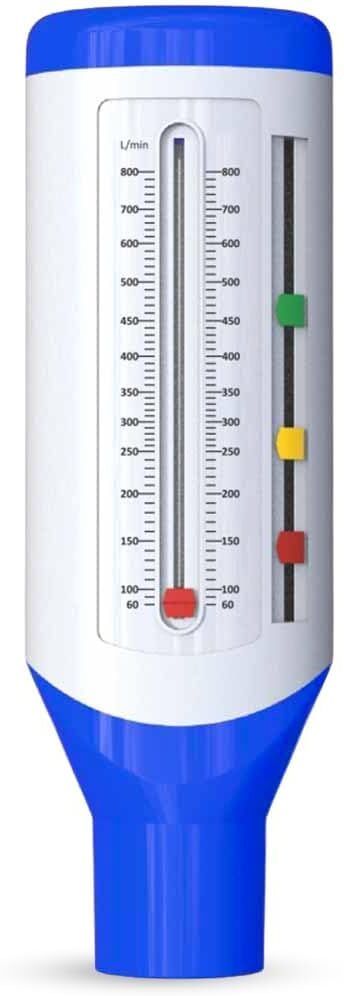 sai Portable Peak Flow Meter Spirometer for Respiratory Training and Monitoring Snap Gauge-picture-13