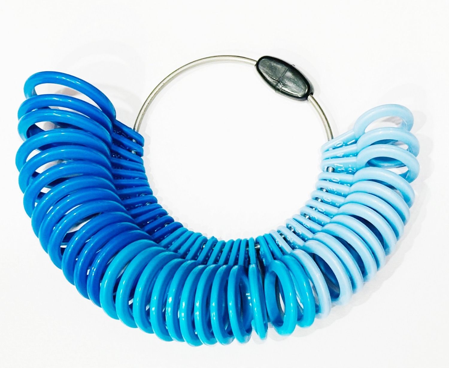 Universal Plastic Ring Gauge Set (36 Rings) – Coloured Ring Sizer Hole Gauge-image-28
