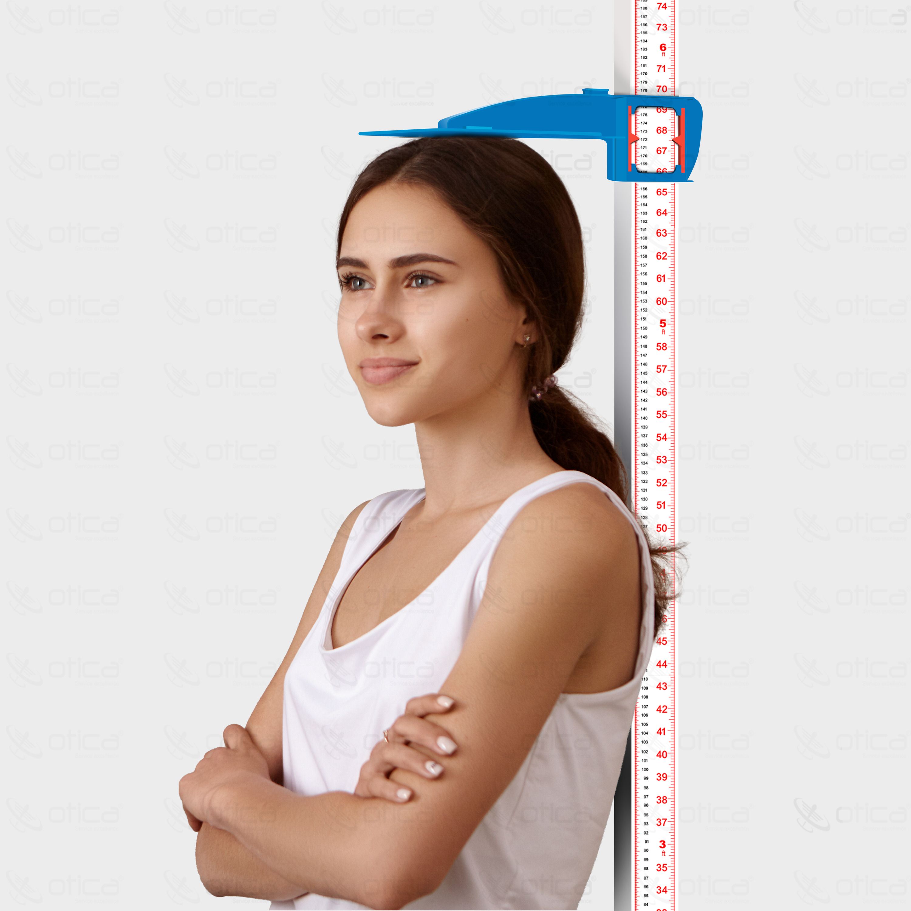 215 cm Range Stadiometer Scale Height Measuring Scale/Stand With Wide Heavy Base Height Gauge-image-15