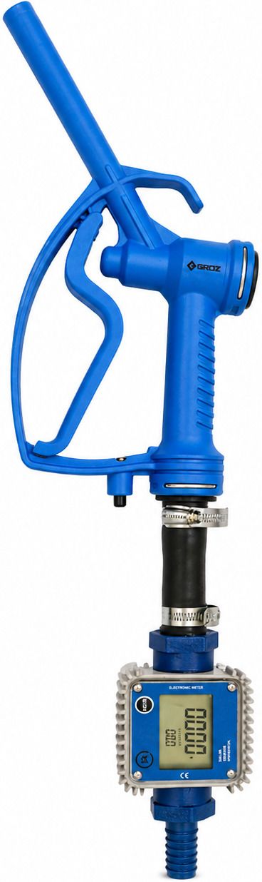 lubin Digital Fuel Dispensing Nozzle with Flow Meter Auto Cut White Plastic Pin Gauge-picture-26
