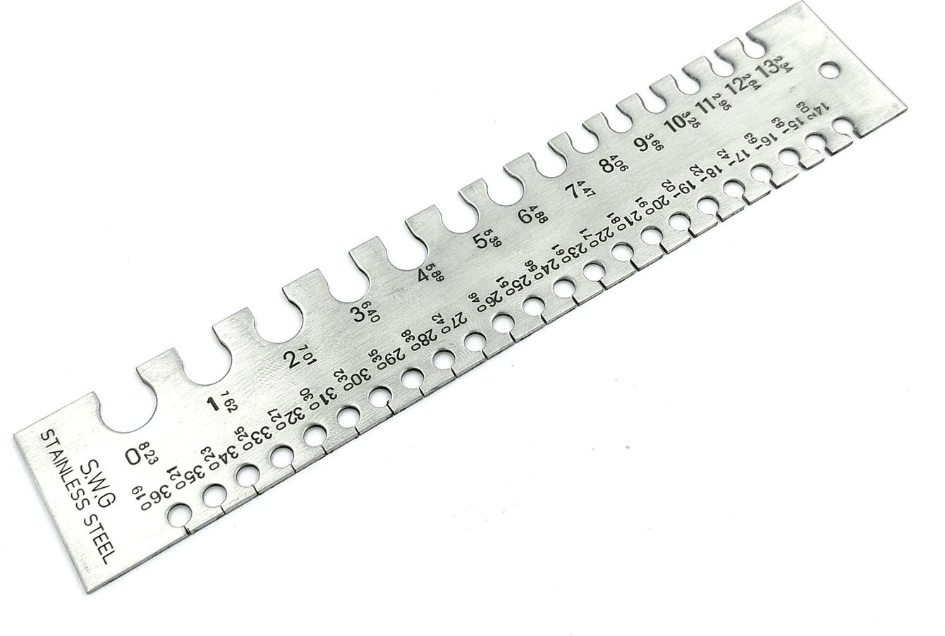buyohlic SWG Rectangular Gauge Metal Wire sheet Thickness Diameter Gauge Radius Gauge-picture-44