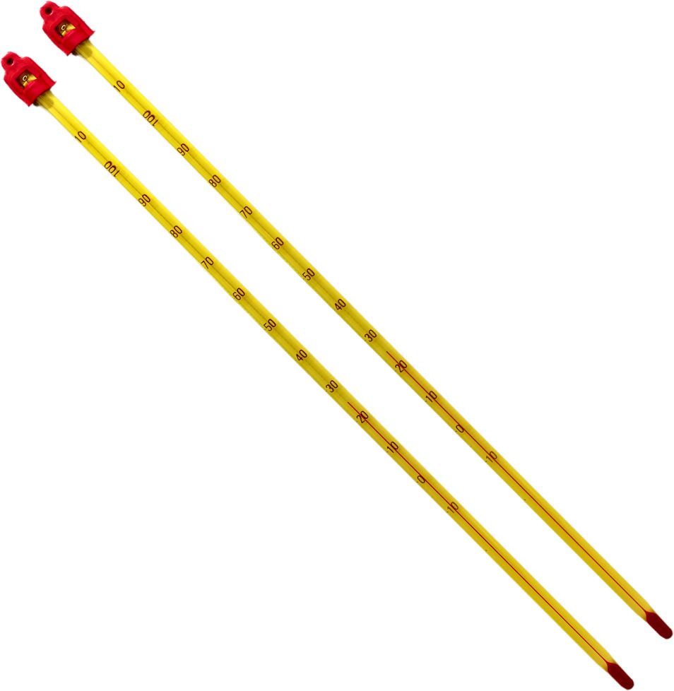the labworld Dual Temperature Glass thermometer -10 to 110 degrees Celsius& farhenhit 30 cm Test Indicator-picture-19