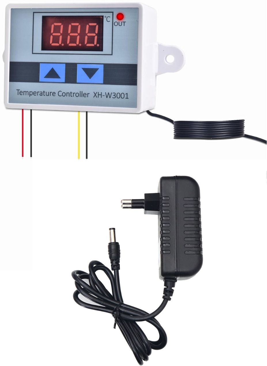 indous W3001 Digital Temperature Controller with 12V DC Power Adapter Test Indicator-picture-10