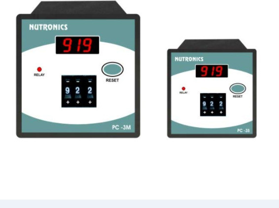 nutronics Counter Meter PC-3S,48MMX48mm,Input:proximity sensor/limit switch,Range:999count Test Indicator image 1