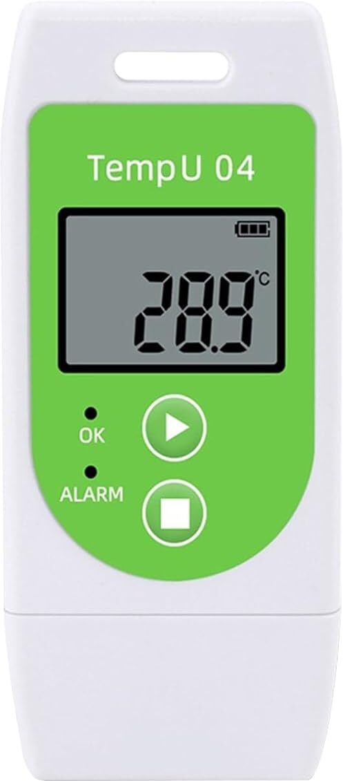 LCD Display USB Temperature Data Logger Recorder 32000 Points High Accuracy Test Indicator-image-1