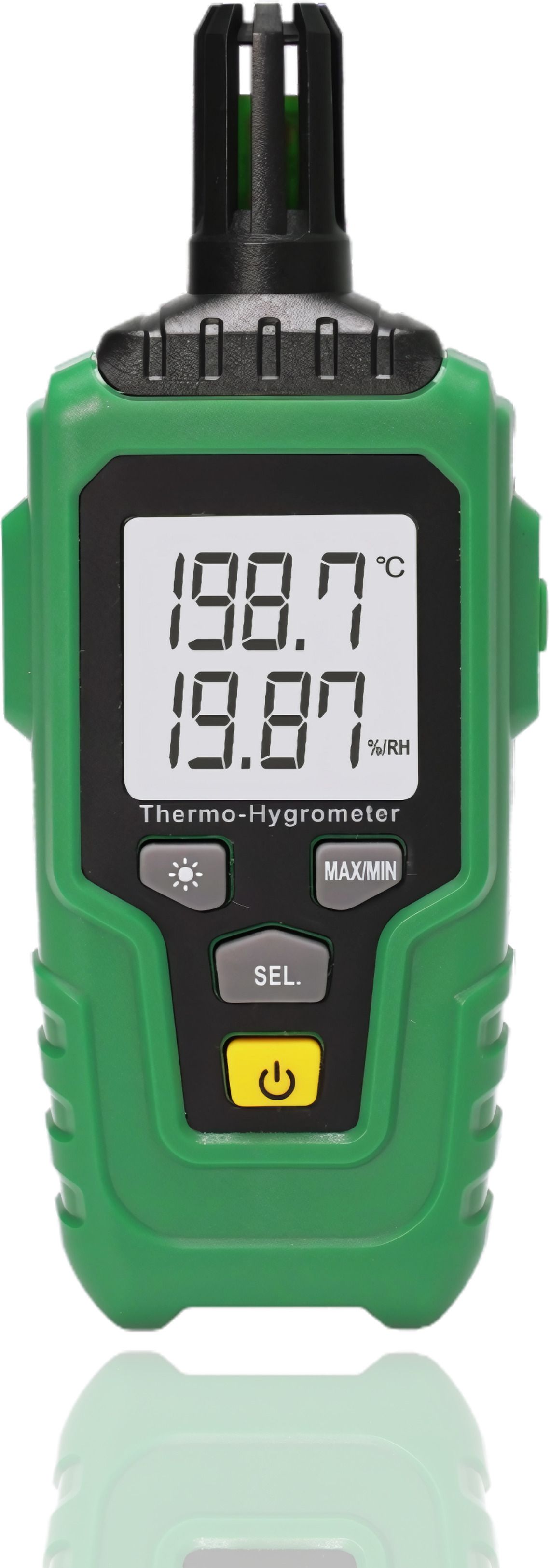 octec Digital Thermo-Hygrometer | Temperature & Humidity Meter | Backlight & Data Hold Test Indicator-picture-34