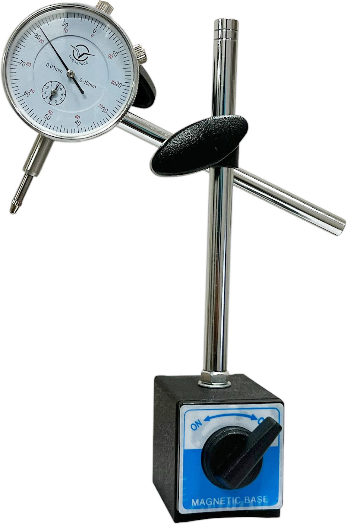adawat Dial Indicator Gauge 0-10mm/0.01mm High Accuracy Tools + Magnetic Base Stand For Dial Indicator-picture-39